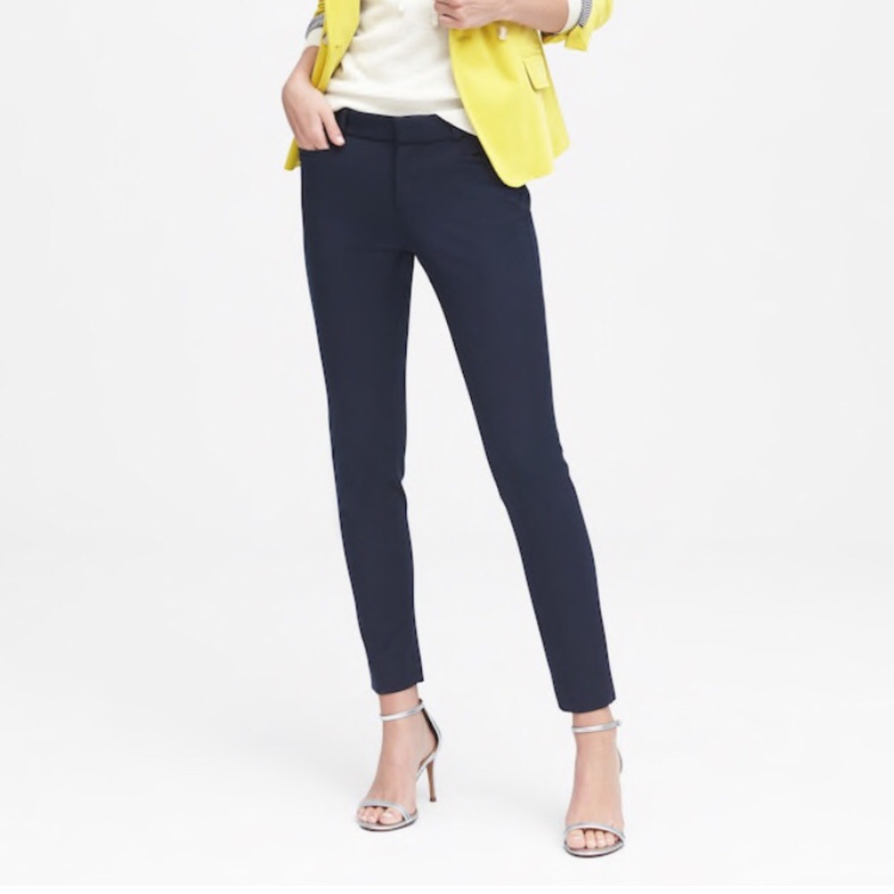 🎉3 for $10🎉 Banana Republic BR Sloan Navy Pants